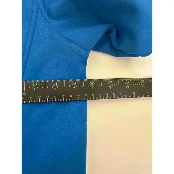 IZOD PerformX Men's Jacket Sz XXL Quarter Zip Pullover Blue Mock Neck Athletic - Picture 6 of 12